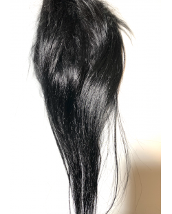 POLAR GOAT HAIR BLACK